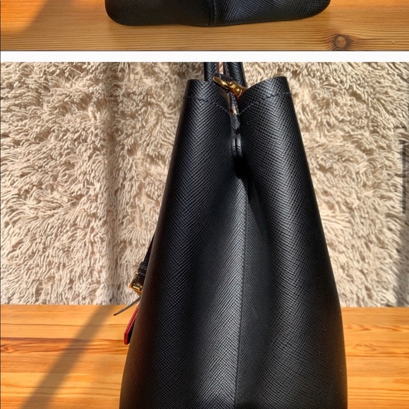 Prada saffiano double bag - Picture 4 of 10